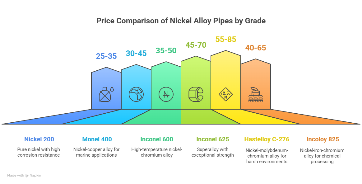 Nickel Alloy Pipe Price