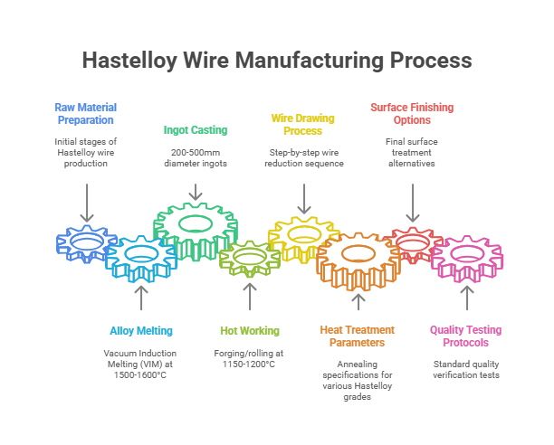 hastelloy wire manufacturing