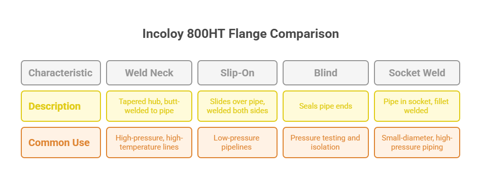 Incoloy 800HT Flanges Manufacturers