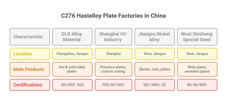 C276 Hastelloy Plate Factory
