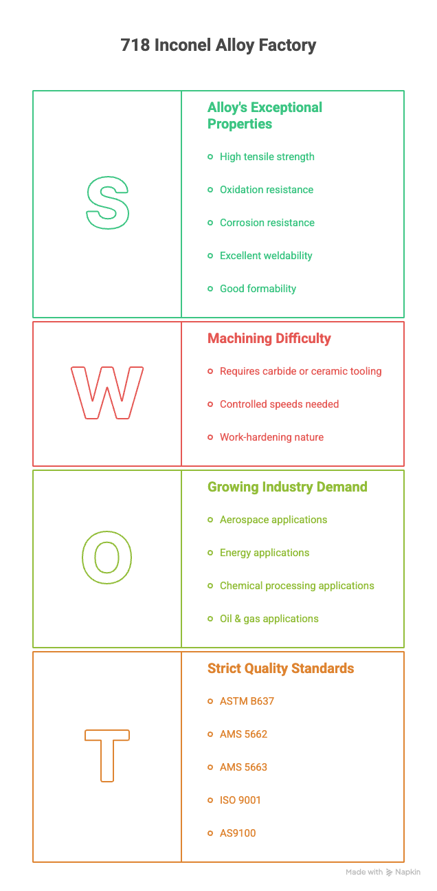 718 Inconel Alloy Factory