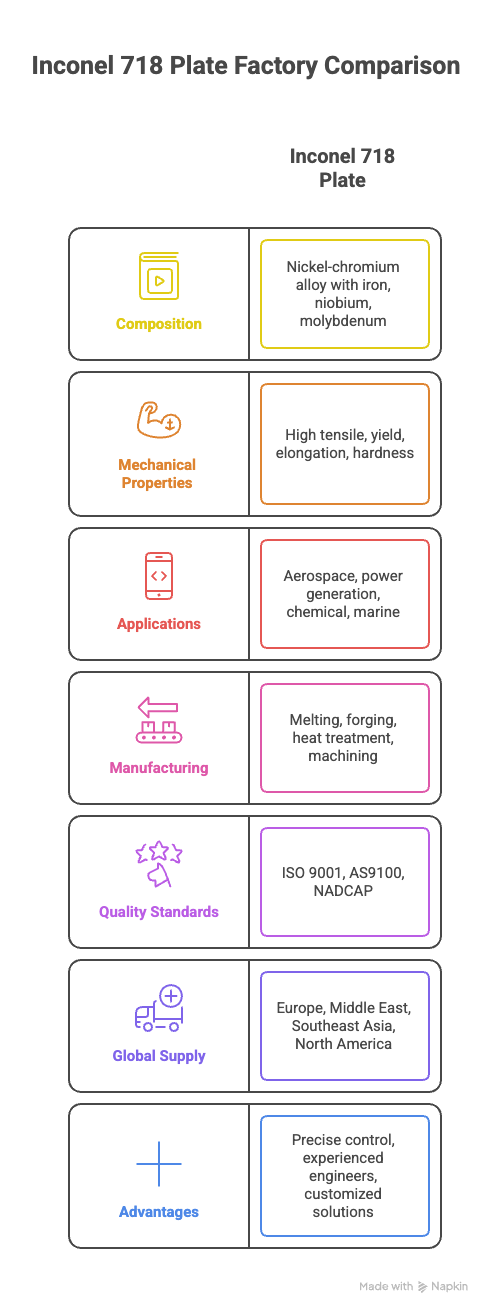 718 Inconel Plate Factory
