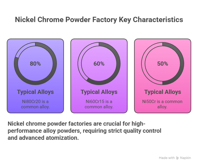 nickel chrome powder factory