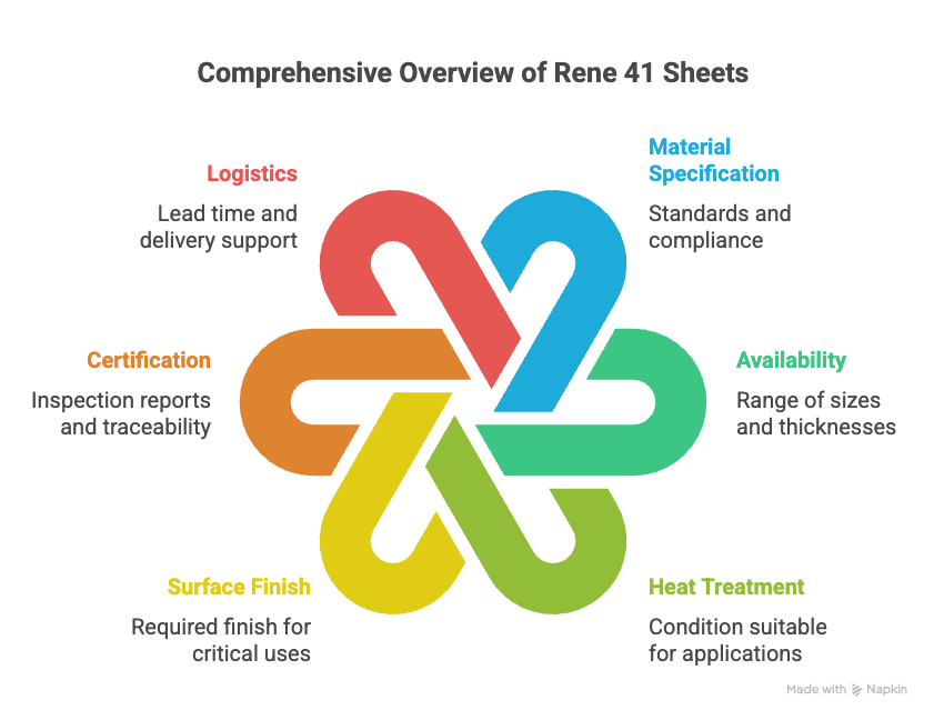 Rene 41 Sheet Suppliers