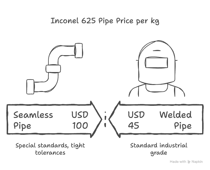 Preço do tubo Inconel 625: Custo e especificações