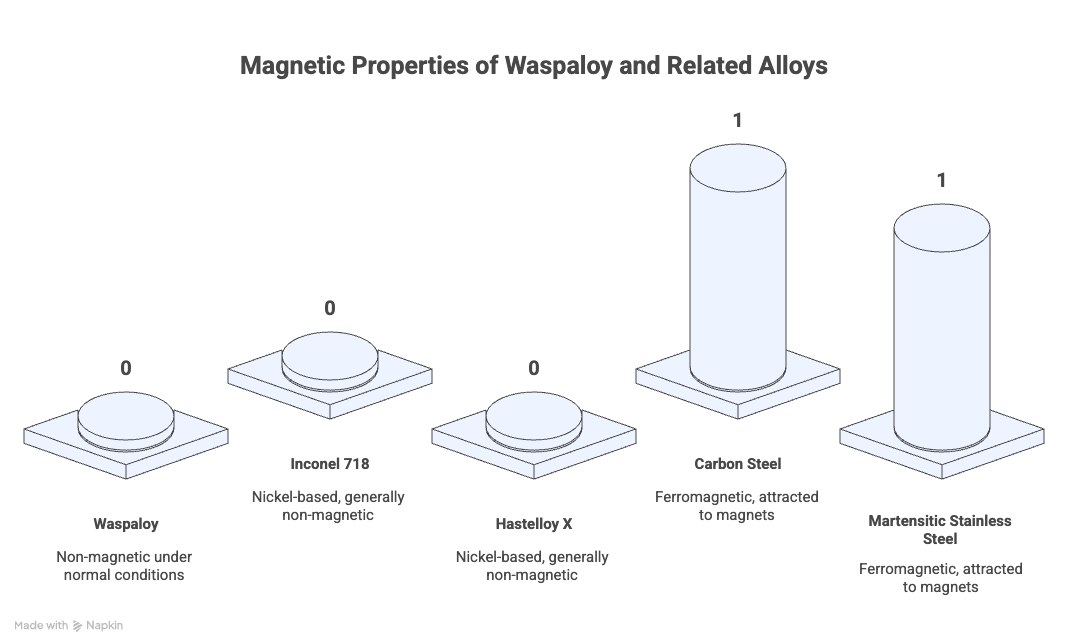 Waspaloy est-il magnétique ?