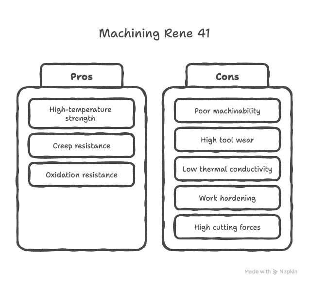 Rene 41 Maquinabilidade: Desafios, dicas e melhores práticas