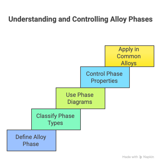 Qu'est-ce que la phase d'un alliage ? Comprendre les phases des alliages métalliques 1 Qu'est-ce que la phase d'un alliage ? Comprendre les phases des alliages métalliques