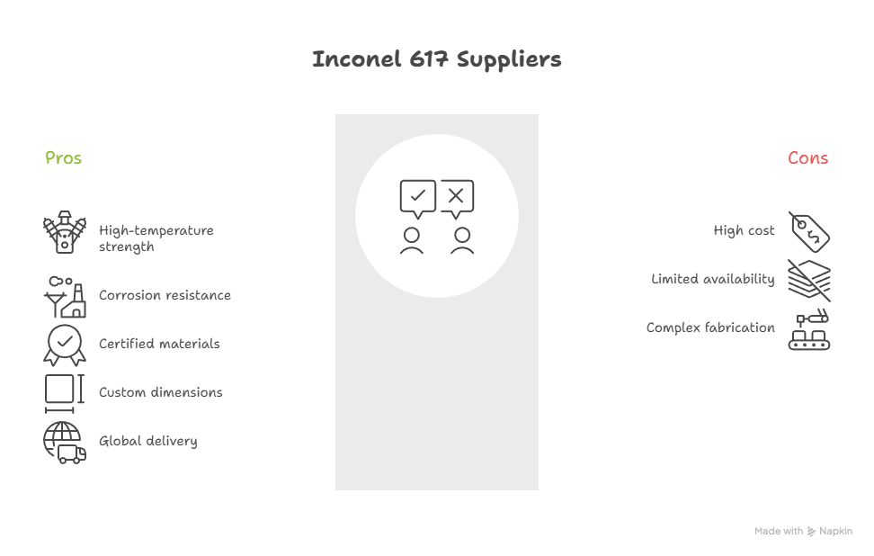 Inconel 617 Suppliers