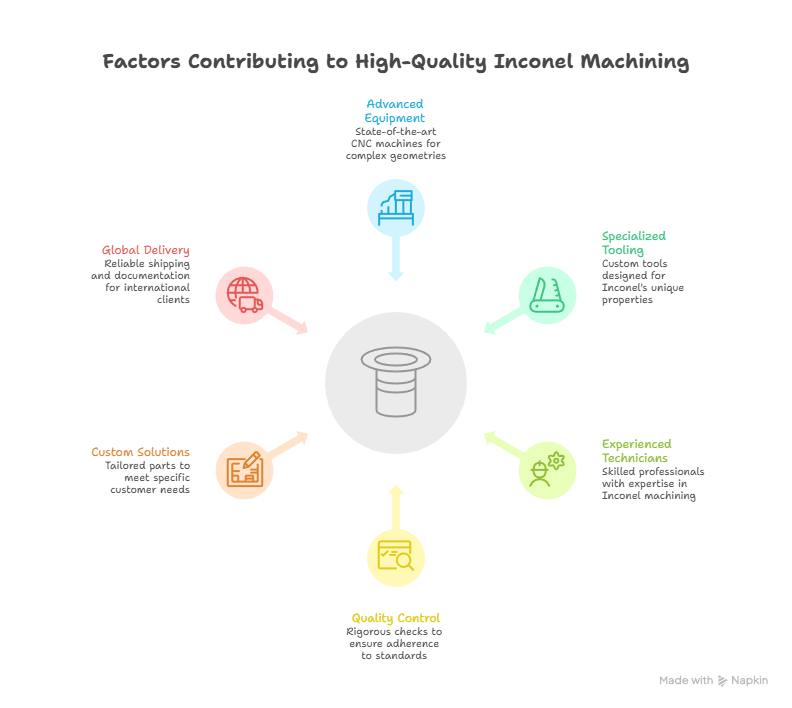 Inconel Machined Parts Manufacturer