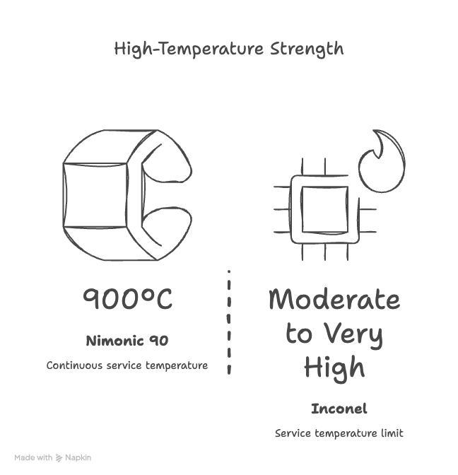 Nimonic 90 vs Inconel: Key Differences, Properties, and Application Comparison