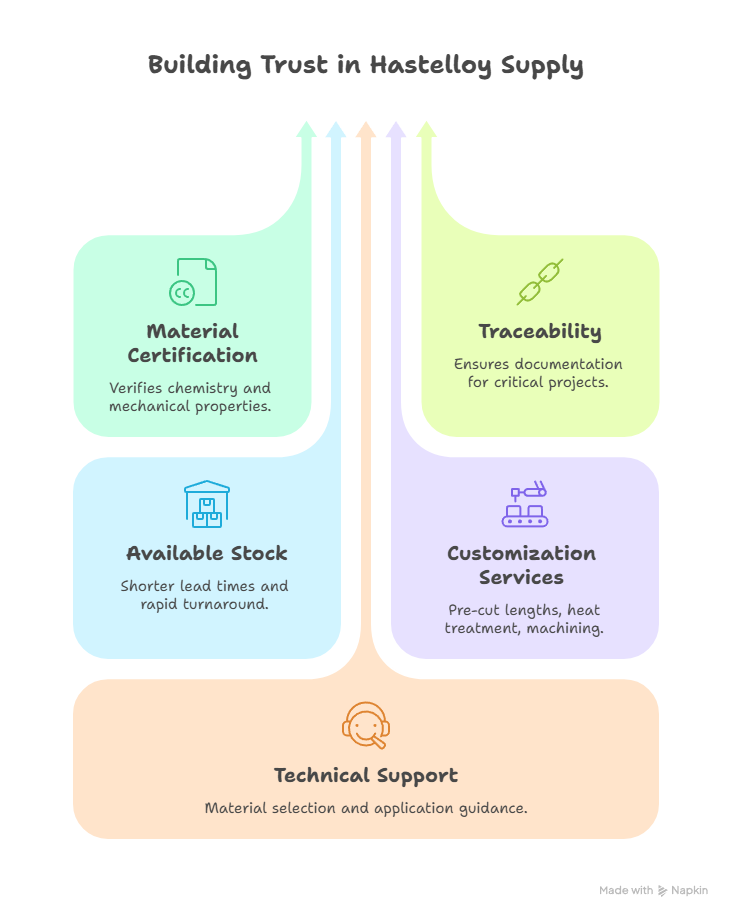 Hastelloy Suppliers: Top Nickel‑Based Corrosion‑Resistant Alloy Providers