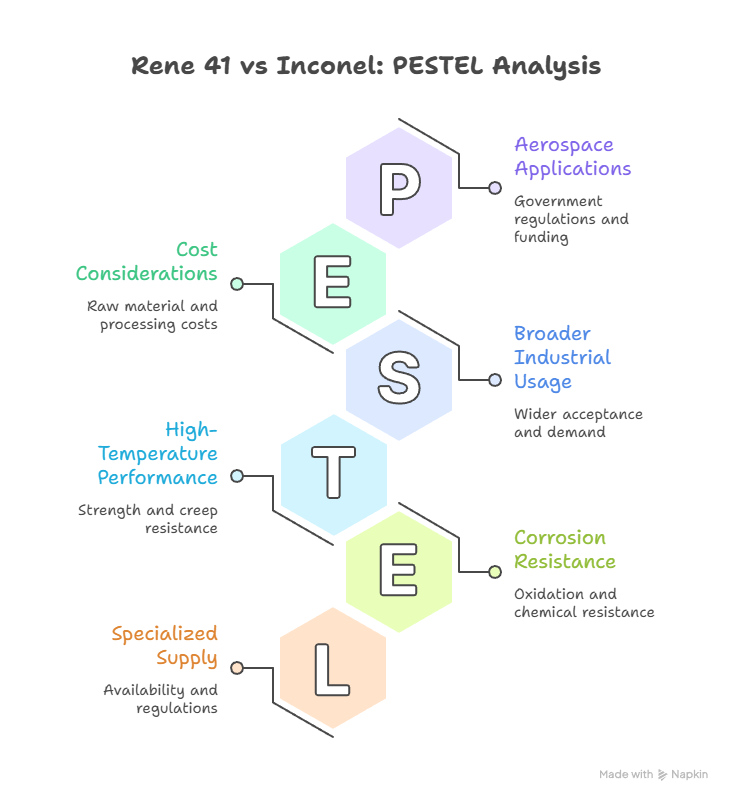 Rene 41 vs Inconel: Key Differences in High-Temperature Superalloys