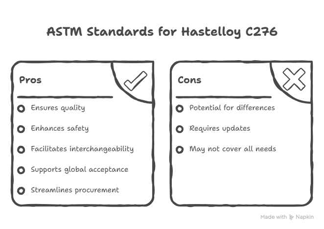 ASTM Standard for Hastelloy C276: Specifications, Testing, and Applications