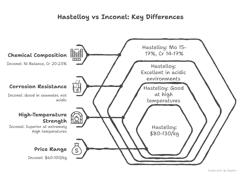 Hastelloy vs Inconel: A Comprehensive Comparison 1 Hastelloy vs Inconel: A Comprehensive Comparison