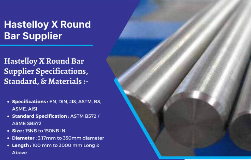 Hastelloy X Round Bar: Properties, Specifications, and Industrial Applications