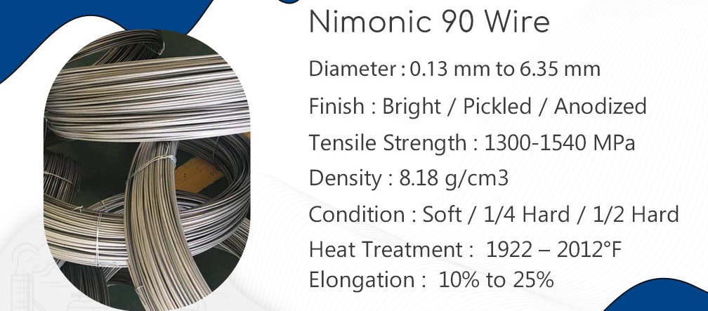 Nimonic 90 Wire: Properties, Performance, and Applications