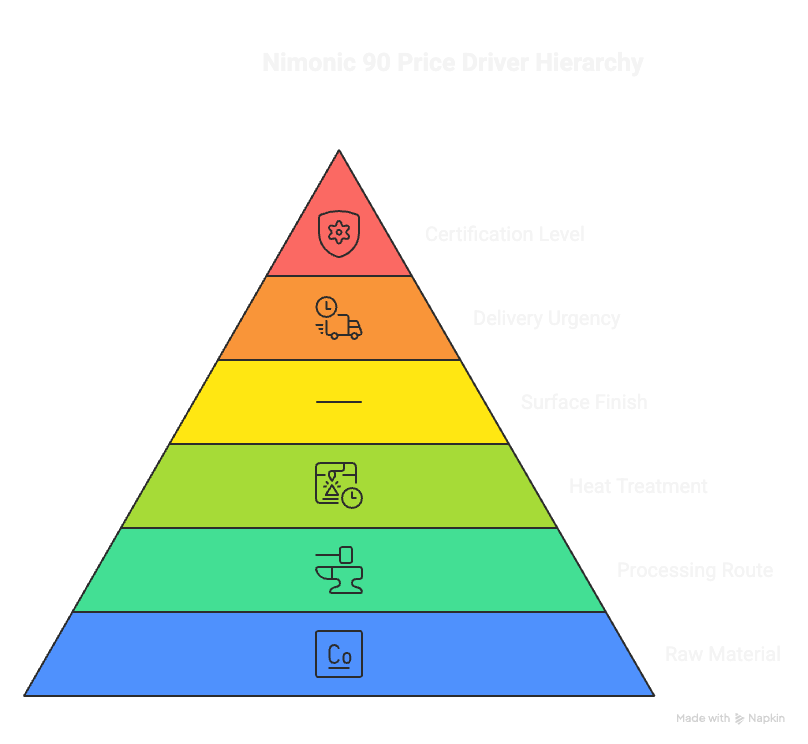 Nimonic 90 Round Bar Price: Real Market Drivers, Aerospace Cost Structure, and RFQ-Level Buying Insights