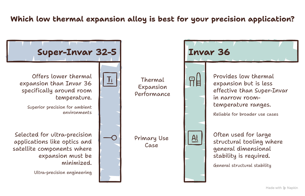 Super-Invar Supplier: Low Thermal Expansion Alloy 32-5 Material, Forms, Properties, and Buying Guide 1 Super-Invar Supplier: Low Thermal Expansion Alloy 32-5 Material, Forms, Properties, and Buying Guide